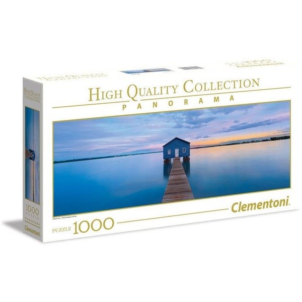 1000 Piece Puzzle Blue Calm Carousel 1