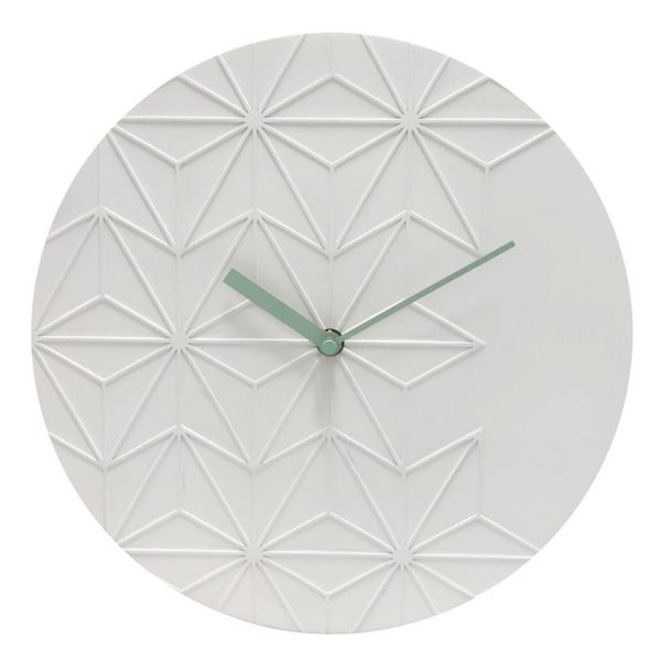 Wall Clock - Acctim Chloe Resin White (30cm) Carousel 1