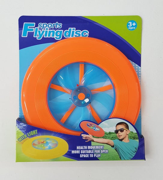 Flying Disc light up Orange Carousel 1