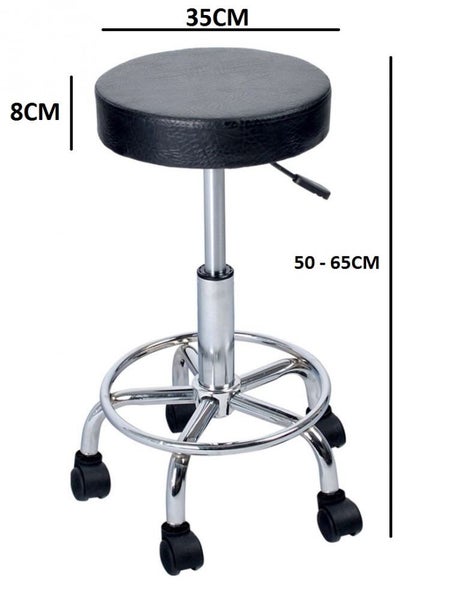 Stool Chair Rolling Chair Massage Facial Tattoo Bar stools Salon Beauty Carousel 2