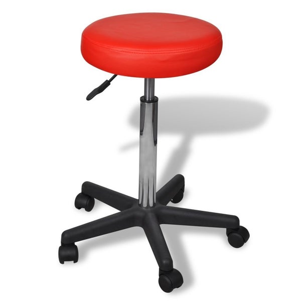 Office Stool red Carousel 1