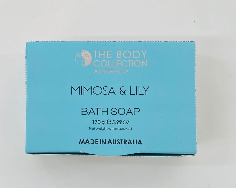 Mimosa and Lily Bath Soap Carousel 1