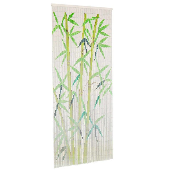 vidaXL Insect Door Curtain Bamboo 90x200 cm Carousel 2
