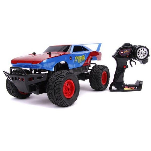 Spiderman Dodge Charger Daytona R/C HUGE Carousel 1