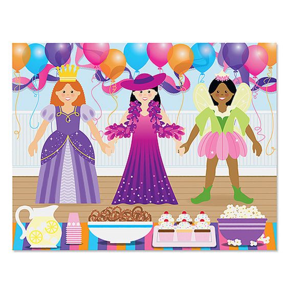 Melissa & Doug Reusable Sticker Pad Dress Up Carousel 3