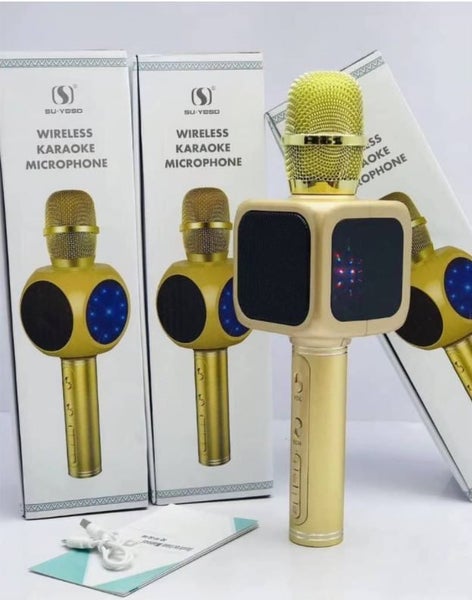BLUETOOTH MICROPHONE SPEAKER KTV KARAOKE MAGIC WIRELESS Carousel 2