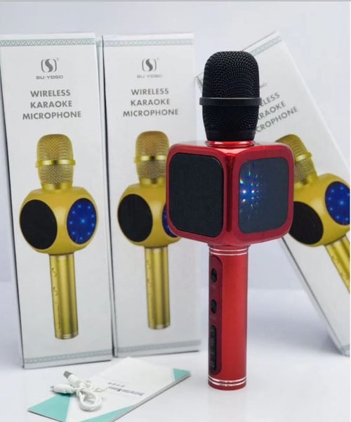 KTV KARAOKE MAGIC WIRELESS BLUETOOTH MICROPHONE SPEAKER Carousel 1