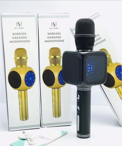 KTV KARAOKE MAGIC WIRELESS BLUETOOTH MICROPHONE SPEAKER Carousel 2