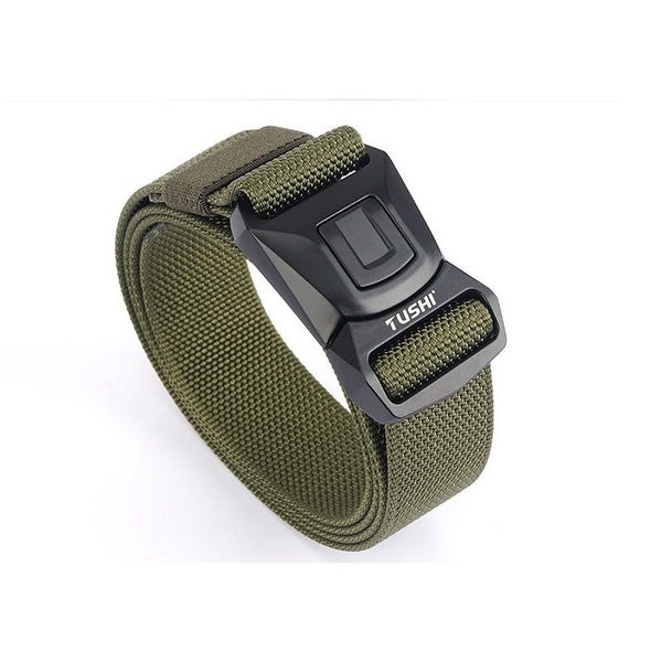 Tactical Belt Military Hiking Nylon Tool Belts Heavy-Duty Quick Release Buckle Carousel 1