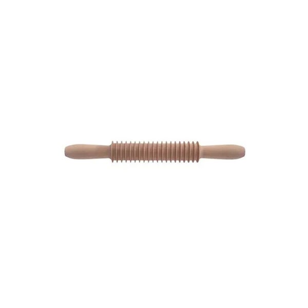 FETTUCCINE CUTTER ROLLING PIN - BEECHWOOD (320mm) Carousel 1