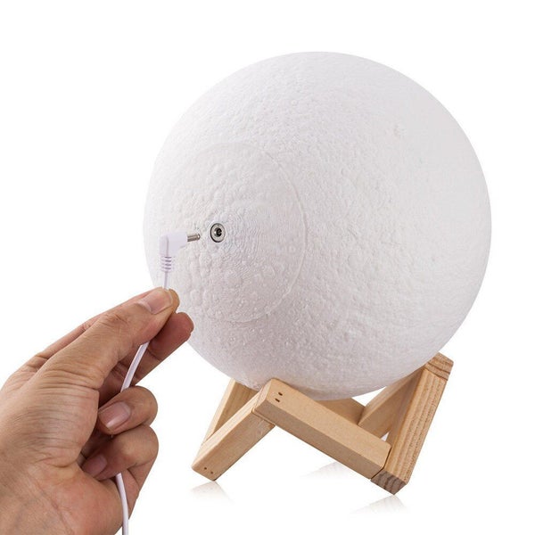 Moon Light Night Lamp 12cm diameter warm white or cool white Carousel 8