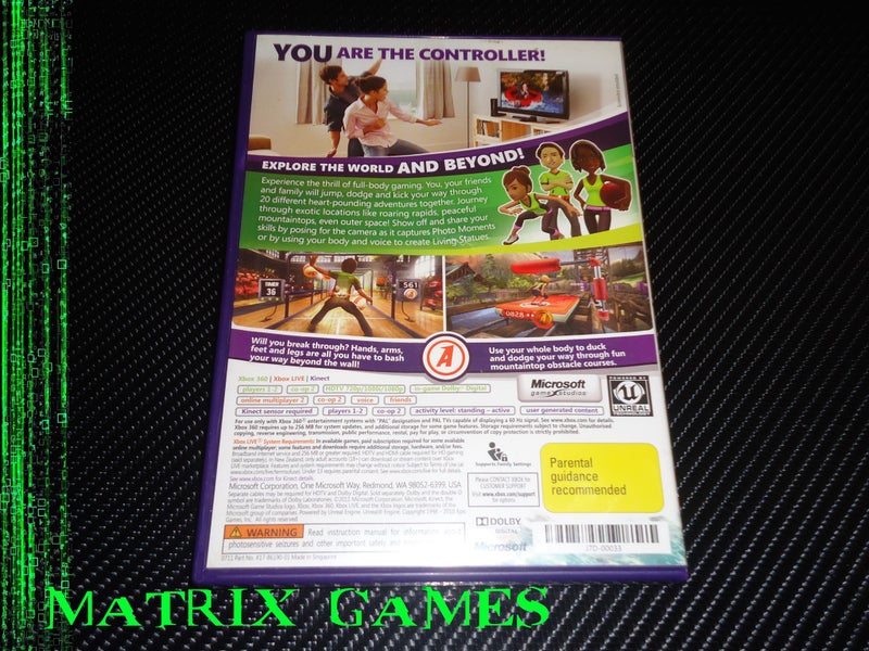 Kinect Adventures (Xbox 360, 2010) Carousel 2