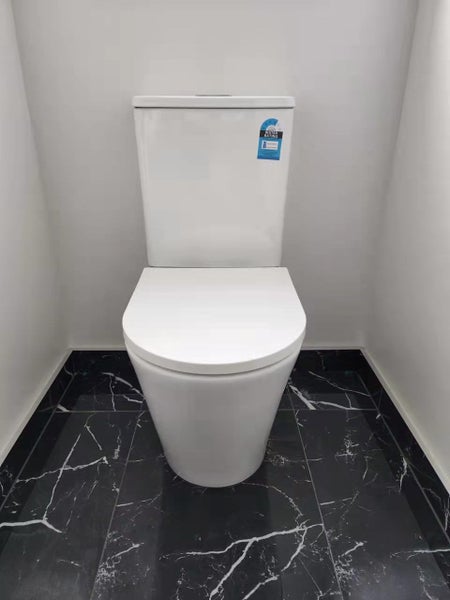 Toilet Suite Rimless Flush BTW A3314C S/P Pan Carousel 2