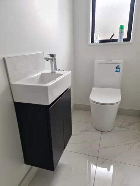 SALE 2025- Vanity - Misty series 460mm for band basin Black- Lennox CHCH Carousel 2