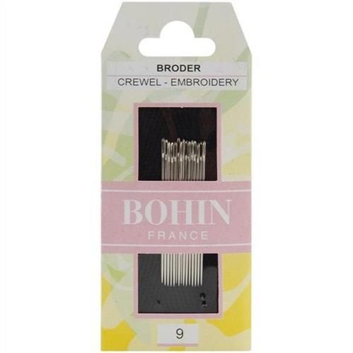 Bohin Crewel Embroidery Needles Size 9 Carousel 1