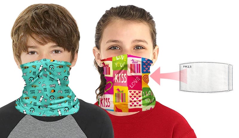 Kids' Bandanas: Versatile, Sun-Protective Neck Gaiters for Young Explorers Carousel 4