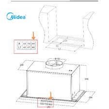 Midea 90cm Rangehood - Intergrated Powerpack Carousel 2