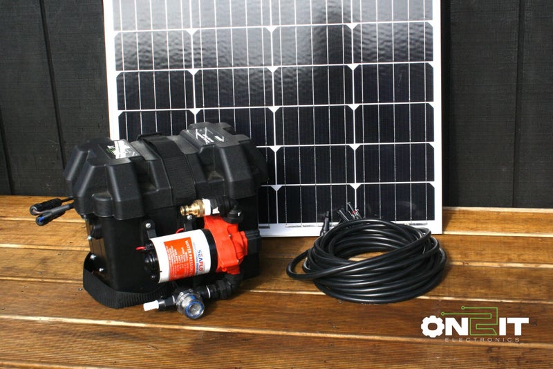 Solar Charged Portable Water Pump V2.0 **FEATURED IN NZ GARENDER** Carousel 2