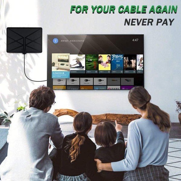2019 New 960 Mile Range Antenna TV Digital HD HDTV 1080P Skywire 4K Antena Carousel 2