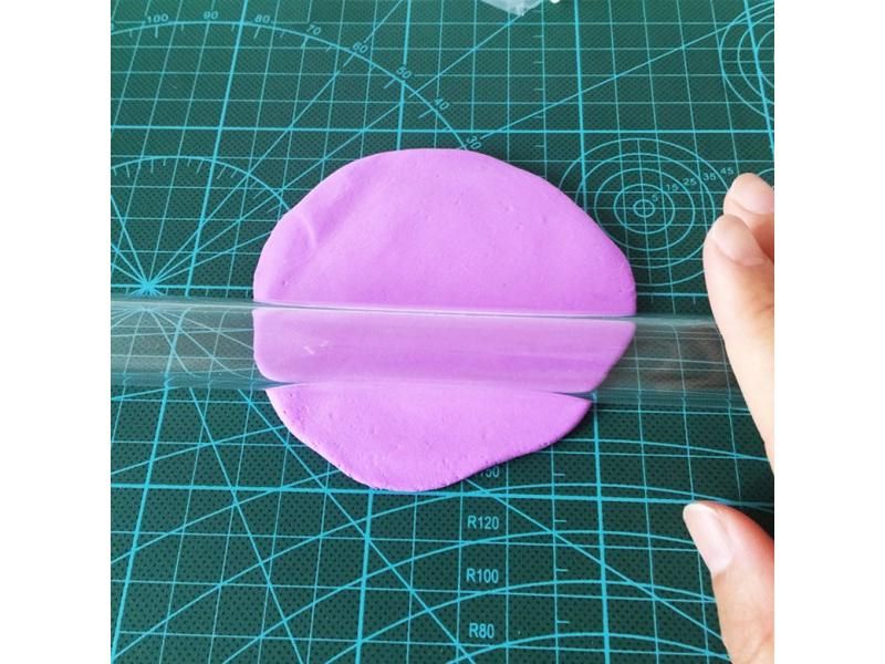 Polymer Clay Crafts Acrylic Roller For Shaping Sculpting Carousel 1