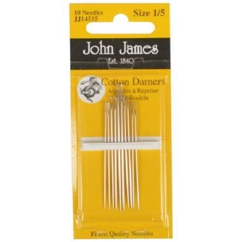 John James Cotton Darners Size 1/5 Carousel 1