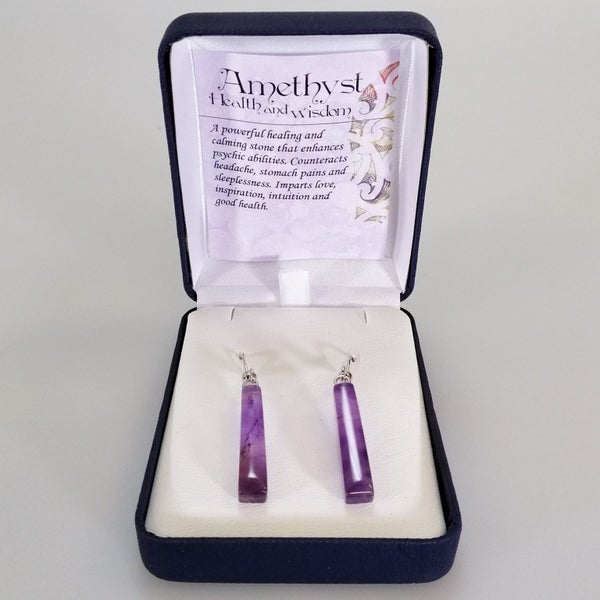 Amethyst - Drop Earrings Carousel 3