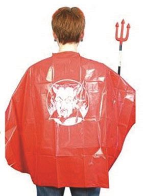 Red Devil Cape Fancy Dress Carousel 1