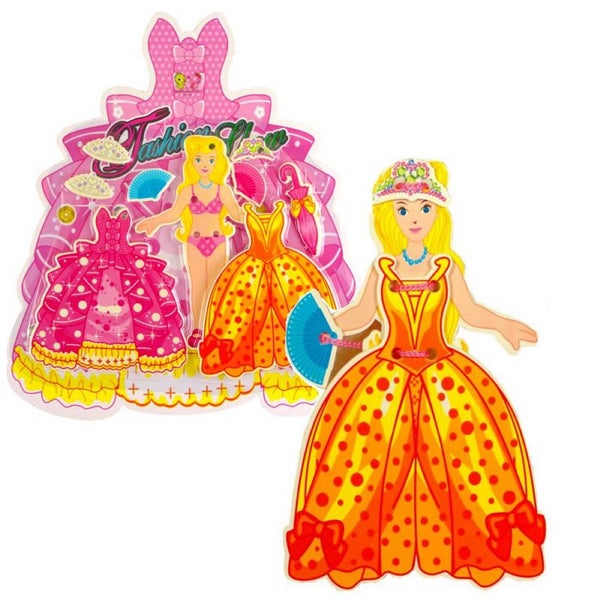 Knit and Thread Dress Up Doll Carousel 1