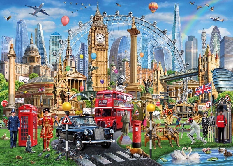 Gibsons London Calling Jigsaw Puzzle (1000 Pieces) Carousel 1