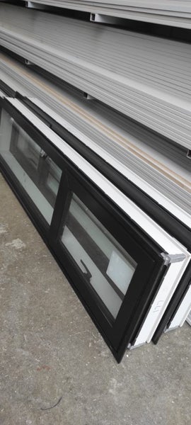 Brand New aluminium window - Matt black Carousel 14