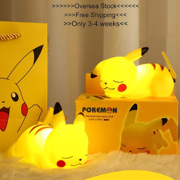 Pokemon Pikachu Night Light Glowing Toy For Presents-05021 Carousel 1