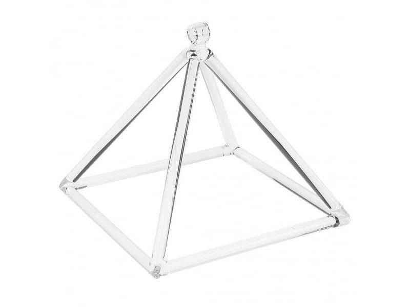 Quartz Crystal Singing Pyramid Frosted C Note Chakra Meditation Relax Best Carousel 2