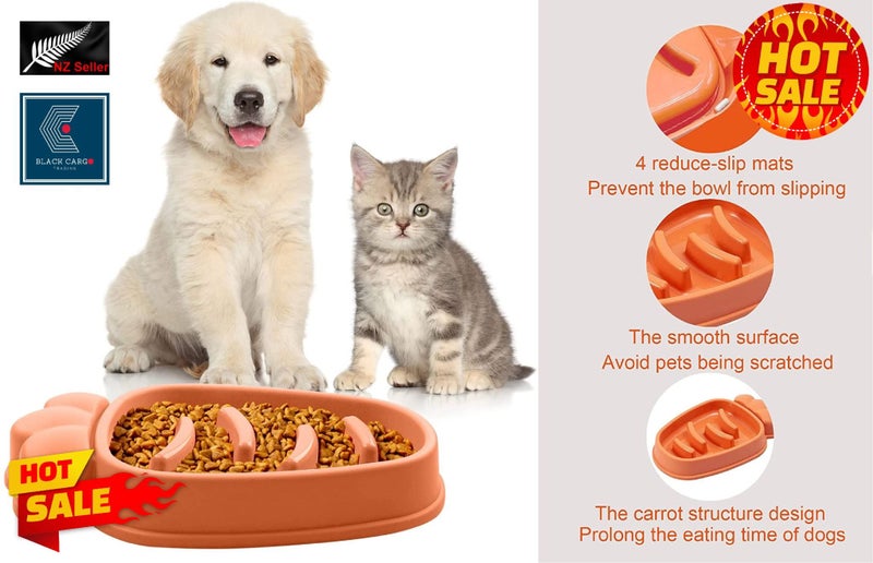 Brand New Large Dog Food Slow Feeder Dog Feeding Bowls *Clearance* Carousel 2