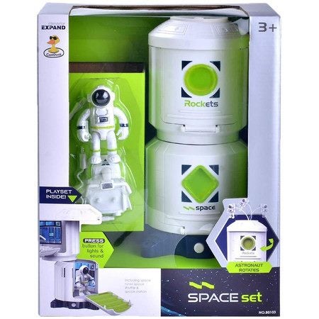 Space Station Toys for Kids with Lights, Spaceship Toys for Interstellar Mission Carousel 2