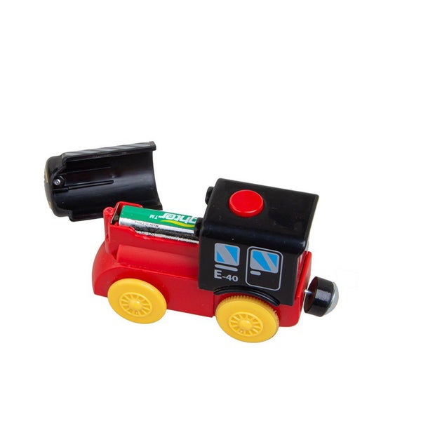 Battery Operated Steam Train for Wooden Track Carousel 6
