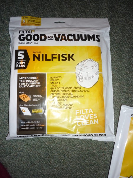 NILFISK GD SERIES VACUUM BAGS Carousel 1
