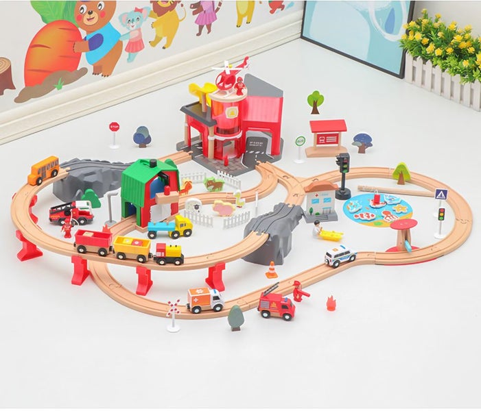 Train Tracks Toy New Carousel 1