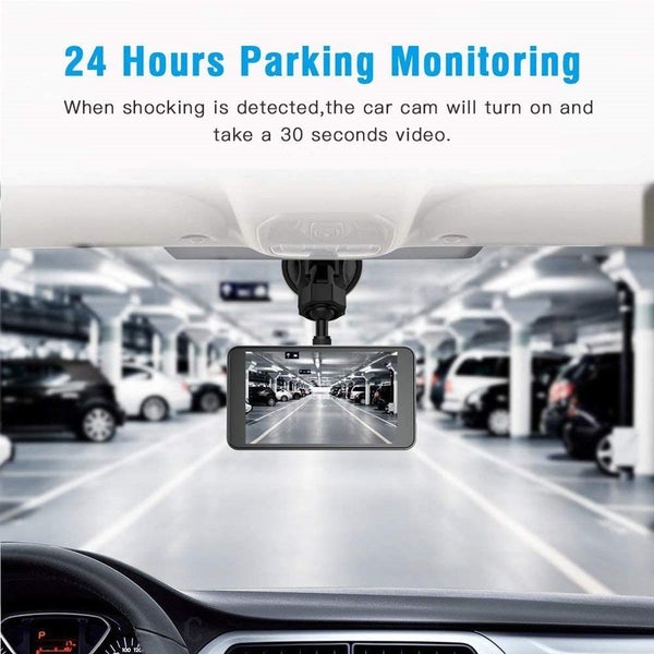 Dash Cam MASO Dual Lens Full HD 1080P 4 inch IPS Car DVR Camera Carousel 2