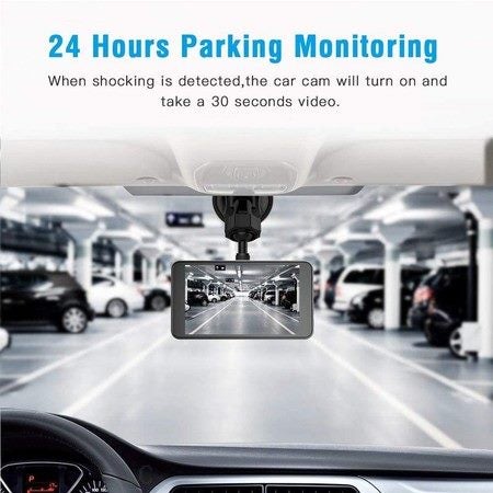 Dash Cam MASO Dual Lens Full HD 1080P 4 inch IPS Car DVR Camera Carousel 7