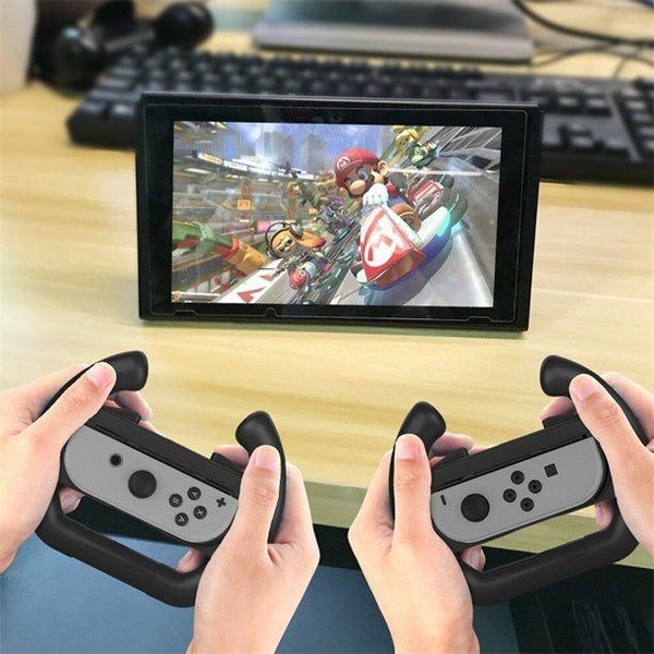 2-Pack For Nintendo Switch Joy-Con Grips Kit Controller Handle Handheld Holder Carousel 1