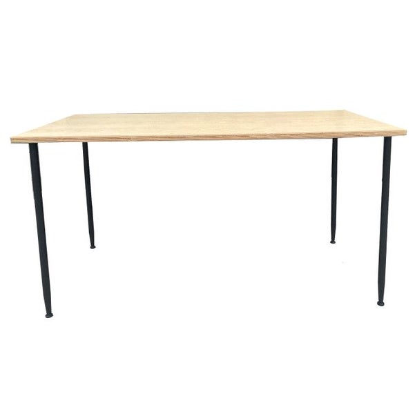 CLEARANCE - Harish Dining Table W145cm - Engineer wood top - 55% Off Carousel 1