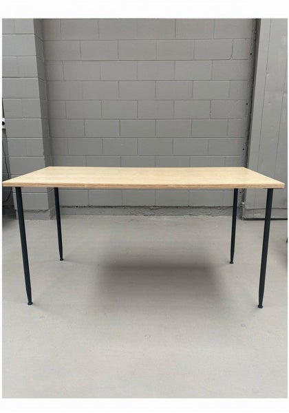 CLEARANCE - Harish Dining Table W145cm - Engineer wood top - 55% Off Carousel 10