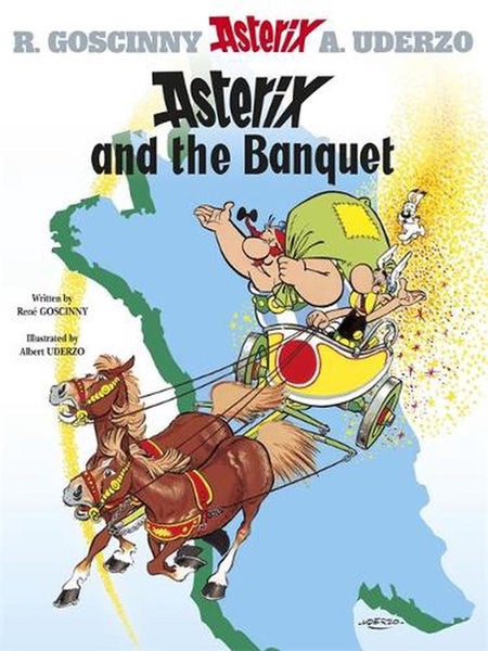 Asterix: Asterix and The Banquet by Rene Goscinny - Hardcover Carousel 1
