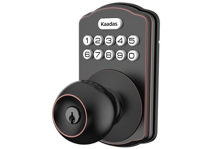 Kaadas KS03 Electronic Deadbolt Lock Oil Rubbed Bronze Carousel 1
