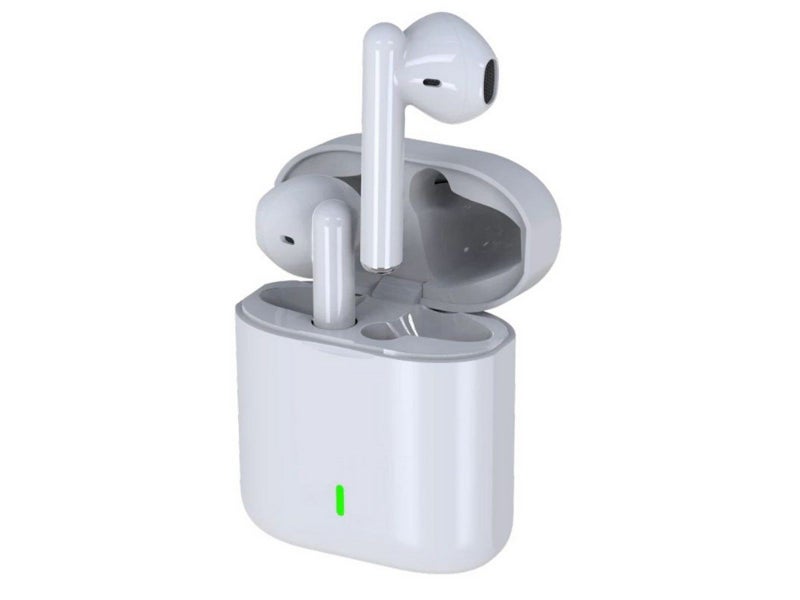 1X Wireless Bluetooth Headphones Sports Earbuds with Charging Case White Carousel 1