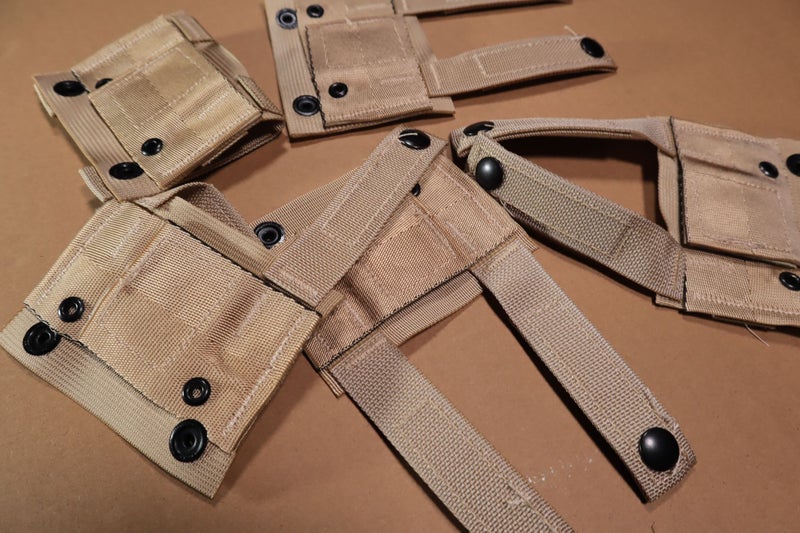 Ka-Bar Adapters (Desert Tan) (Belt-loop to MOLLE adapter) Carousel 1