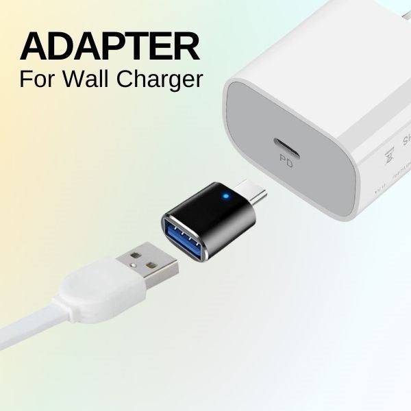 USB C to USB A OTG Adapter Black62863233485697111