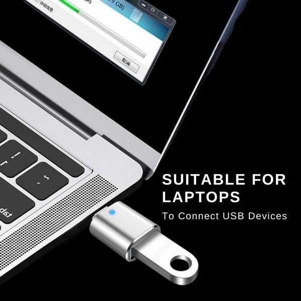 USB C to USB A OTG Adapter Black62863233485697112