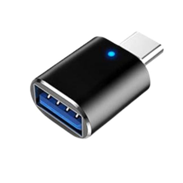 USB C to USB A OTG Adapter Black628632334856971123