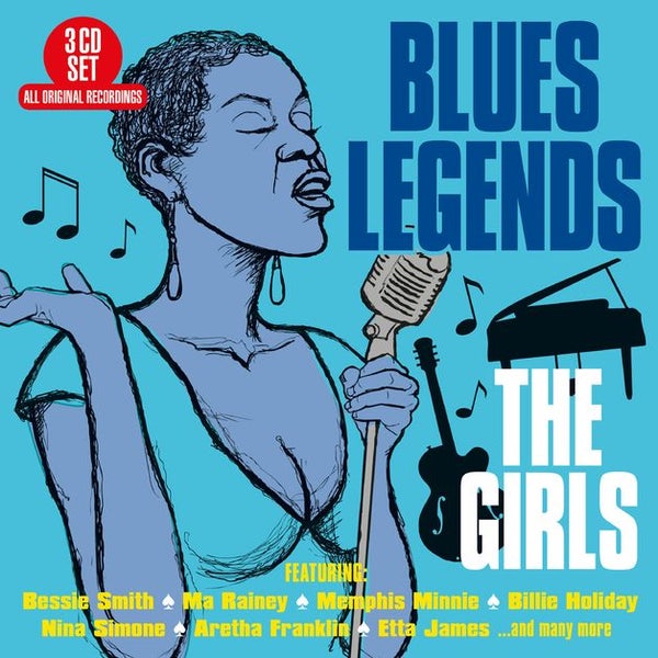 VARIOUS - BLUES LEGENDS: THE GIRLS (3CD) Carousel 1